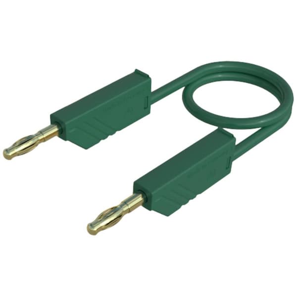SKS Hirschmann MLN 150/2,5 GN Mätledning Laminerade stickdon 4 mm Laminerade stickdon 4 mm 1.50 m Grön 1 st