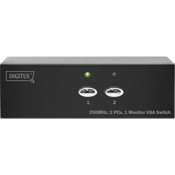 Digitus DS-44100-1 2 Port VGA-switch 1920 x 1080 pixel