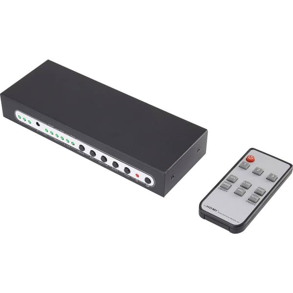 SpeaKa Professional SP-5441116 3 Port HDMI-Switch UHD 4K @ 60 Hz