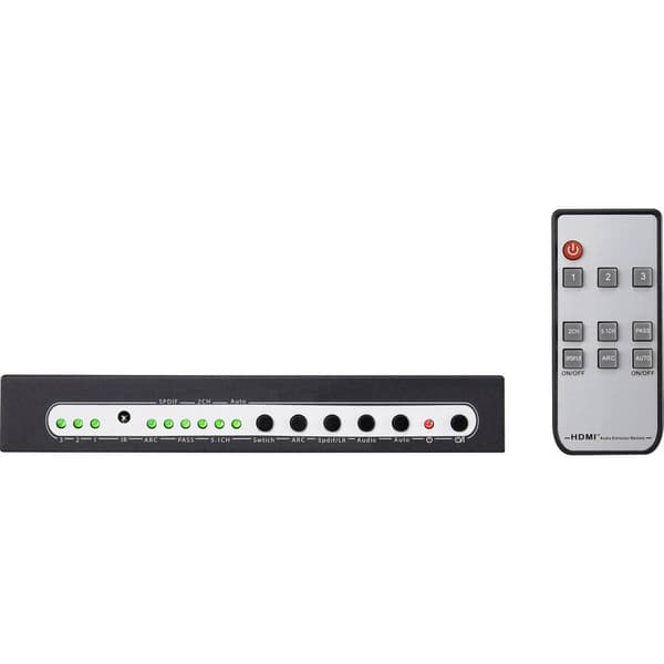 SpeaKa Professional SP-5441116 3 Port HDMI-Switch UHD 4K @ 60 Hz