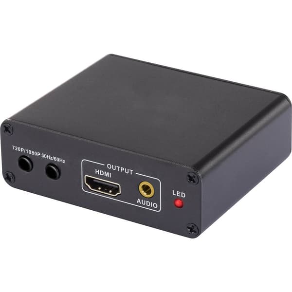 SpeaKa Professional AV Konverter SP-SC/HD-02 [SCART - HDMI, Teleplugg] 1920 x 1080 Pixel