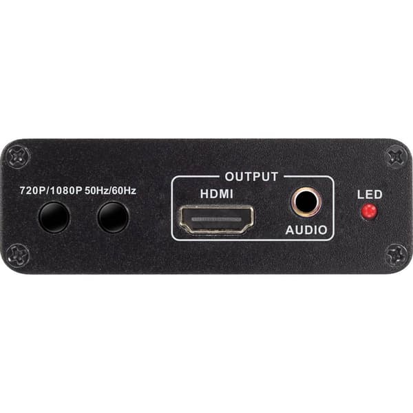 SpeaKa Professional AV Konverter SP-SC/HD-02 [SCART - HDMI, Teleplugg] 1920 x 1080 Pixel