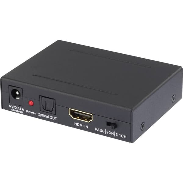 SpeaKa Professional Audio Extraktor SP-AE-HDCT-2P [HDMI - HDMI, RCA, Toslink] 1920 x 1080 Pixel