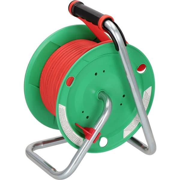 Brennenstuhl 1148370 Kabelvinda 25.00 m Röd Jordad stickpropp