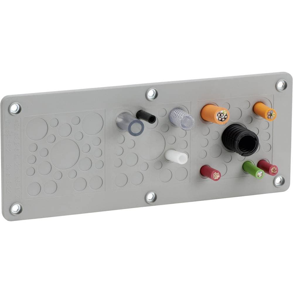 Icotek KEL-DPZ-KL 72 Kabelgenomföring Kläm-Ø (max.) 22 mm Stålbleck, Elastomer 1 st