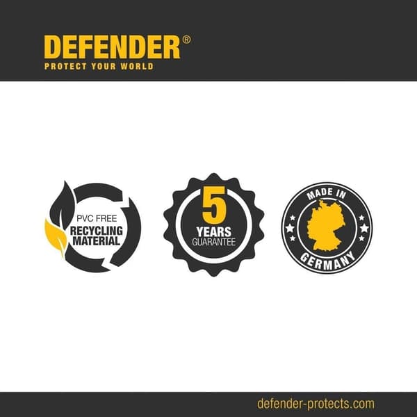 DEFENDER by Adam Hall Ändstycke hane 85208M Termoplastisk polyuretan (TPU) Svart Antal kanaler: 3 115 mm Innehåll: 1 st