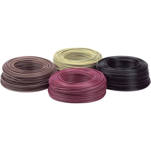 LAPP 4520013/100 Flätad kabel H07V-K 1 x 4 mm² Svart 100 m