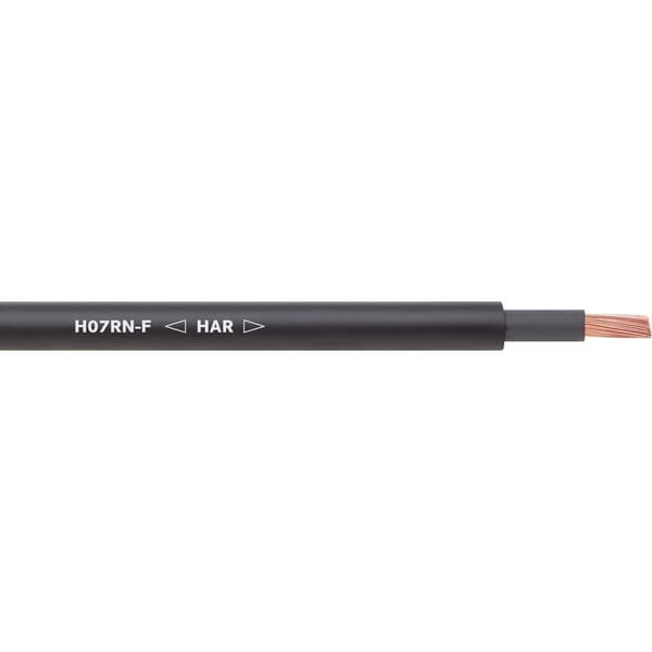 LAPP 1600103/100 Anslutning H07RN-F 3 x 1.5 mm² Svart 100 m