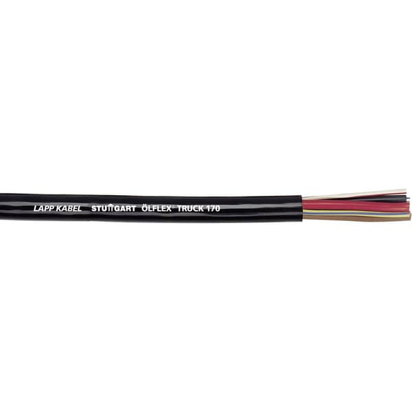 LAPP ÖLFLEX® TRUCK 170 Fordonsledning 2 x 1.5 mm² Svart 7027000/50 50 m