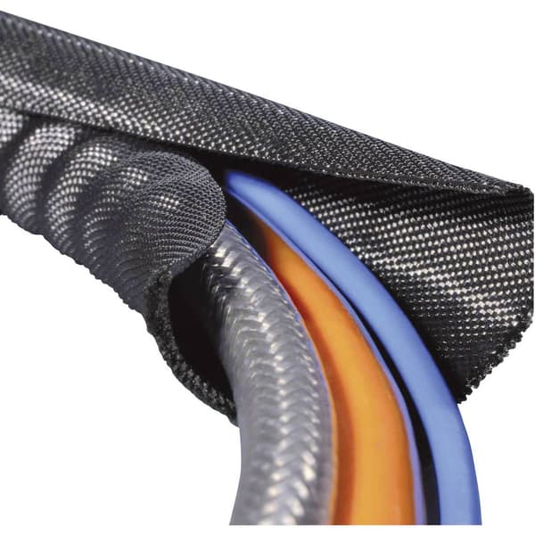 HellermannTyton 170-01015 Twist-In 25 Flätad slang Svart Polyester 19 till 25 mm 2 m