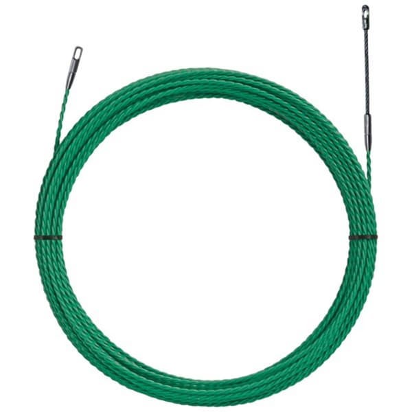 Indragningsband i polyester grön, Ø 4,5 mm 52055294 Klauke 1 st
