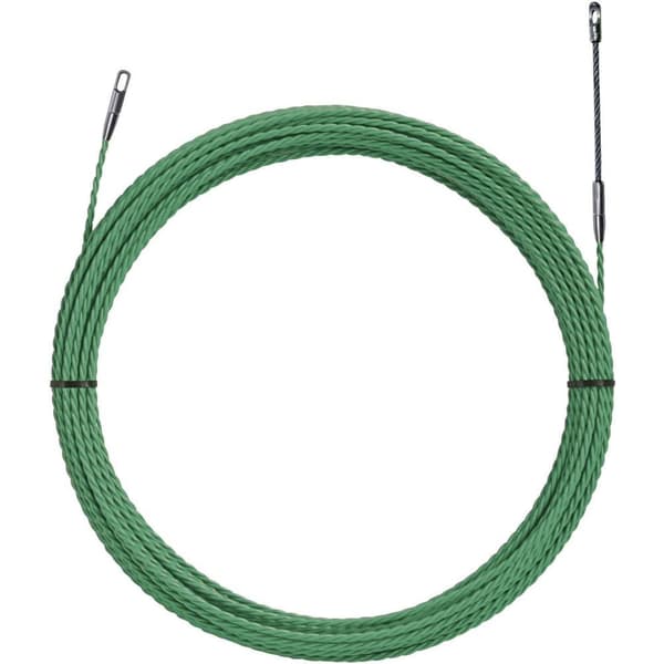 Indragningsband i polyester grön, Ø 4,5 mm 52055294 Klauke 1 st