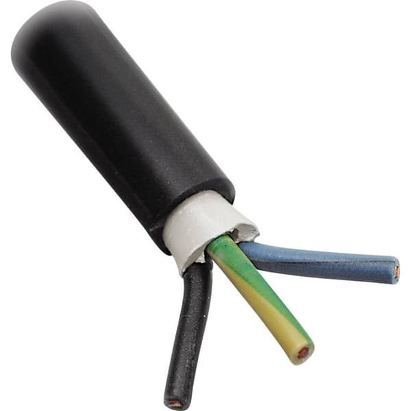 BKL Electronic 071049/50 Jordkabel NYY-J 5 G 2.5 mm² Svart 50 m