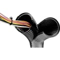 Miniatyrbild 2 av 2: LAPP 61806660/10 SILVYN® SPLIT 37/31,7x41,9 BK Korrugerat rör (value.1363853) Svart 31.70 mm 10 m