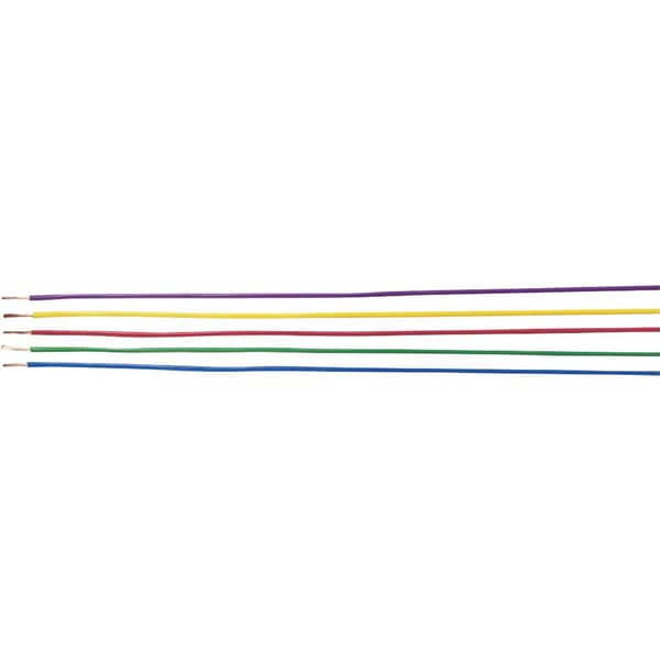 Helukabel 20015101bl Flätad kabel H05V-K 1 x 0.75 mm² Blå 100 m