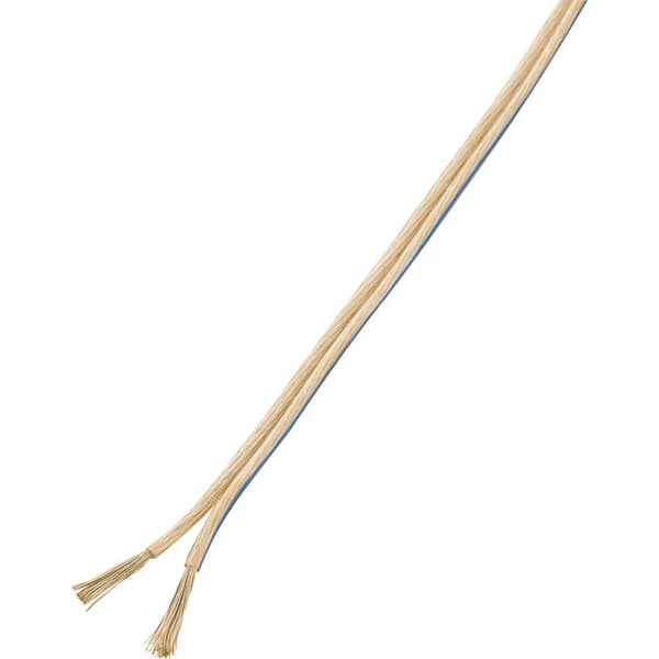 TRU COMPONENTS 1568261 Högtalarkabel 2 x 2.5 mm² Transparent 100 m