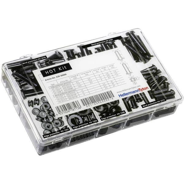 HellermannTyton HOTKIT Böjskydd-set PVC 100 delar