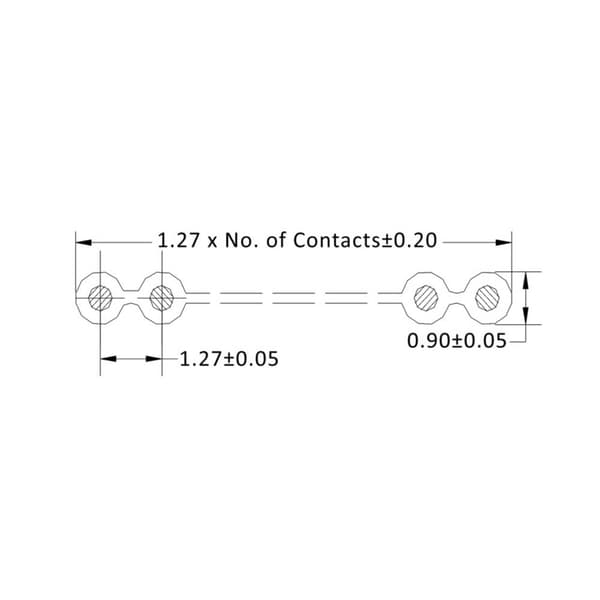 econ connect 28AWG25GR Flatkabel Rastermått: 1.27 mm 25 x 0.08 mm² Grå 30.50 m