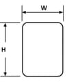 Miniatyrbild 3 av 3: HellermannTyton 598-92527 TAG125FB-270-YE Kabel-etikett Helasign 38 x 11 mm Färg märkningsfält: Gul Antal etiketter: 22