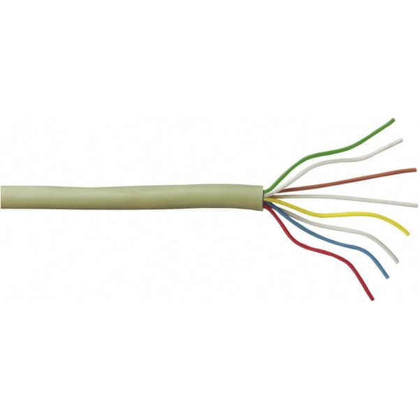 BKL Electronic 1507000/50 Telefonkabel J-Y(ST)Y 2 x 2 x 0.6 mm Grå 50 m