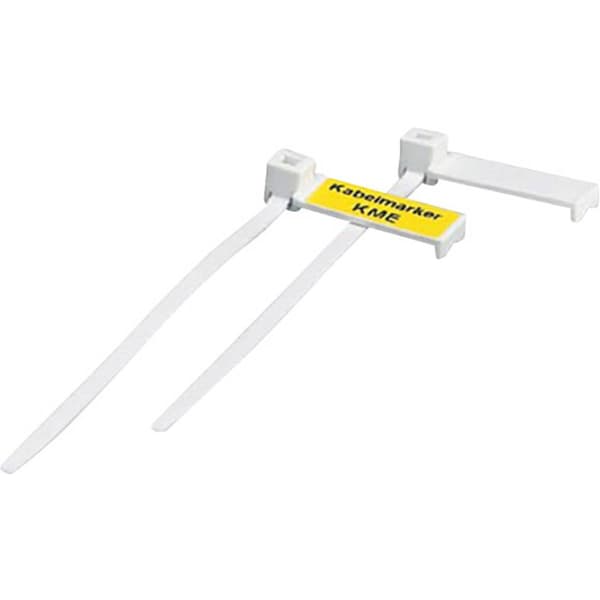 Phoenix Contact 0807083 KME Kabelmarkör Monteringssätt: Buntband Utskriftsområde: 20 x 8 mm Vit 50 st