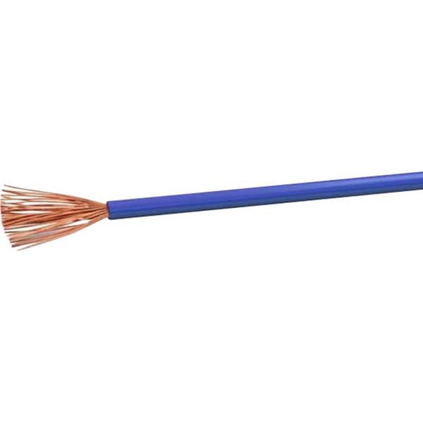 VOKA Kabelwerk H05VK1BL Slangledning H05V-K 1 x 1 mm² Blå 100 m