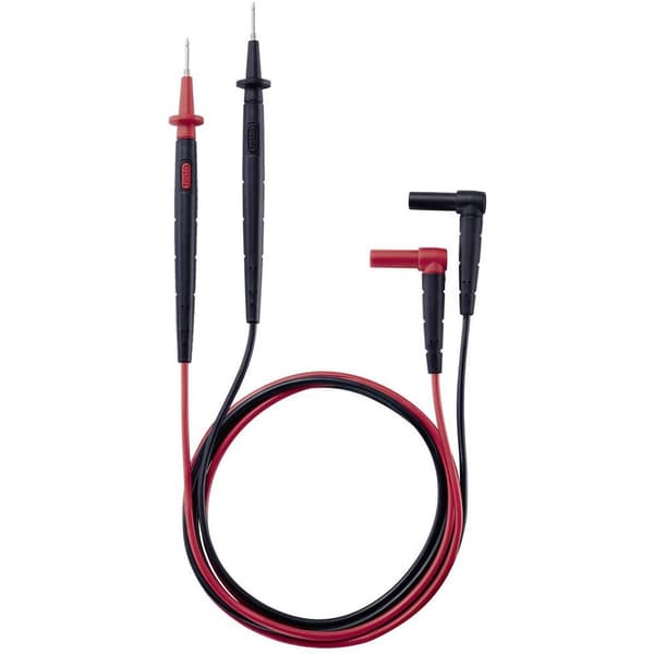 testo 0590 0010 Säkerhets-mätledning-Set 4 mm stiftdon Prob 1.22 m Svart, Röd 1 st