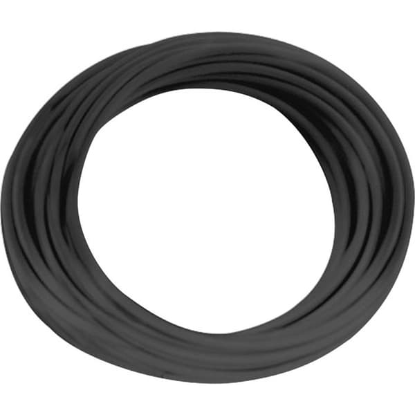 BKL Electronic 1502012/50 Flätad kabel H05V-K 1 x 0.75 mm² Svart 50 m