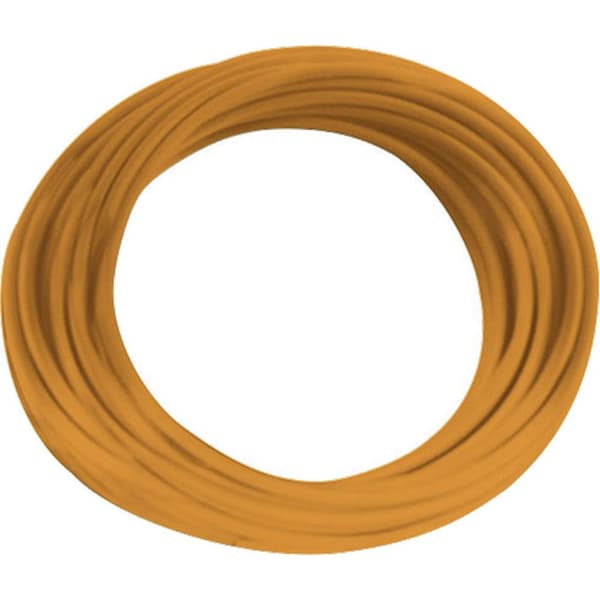 BKL Electronic 1502011/50 Flätad kabel H05V-K 1 x 0.75 mm² Orange 50 m