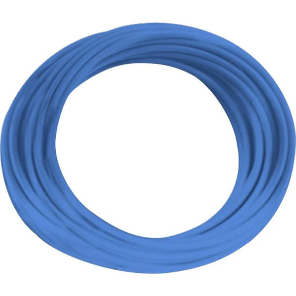 BKL Electronic 1502014/50 Flätad kabel H05V-K 1 x 0.75 mm² Blå 50 m