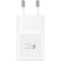Miniatyrbild 3 av 4: Samsung EP-TA20EWECGWW USB-laddare 1x USB-C®, 1x USB-A Fast Charge Snabbladdare