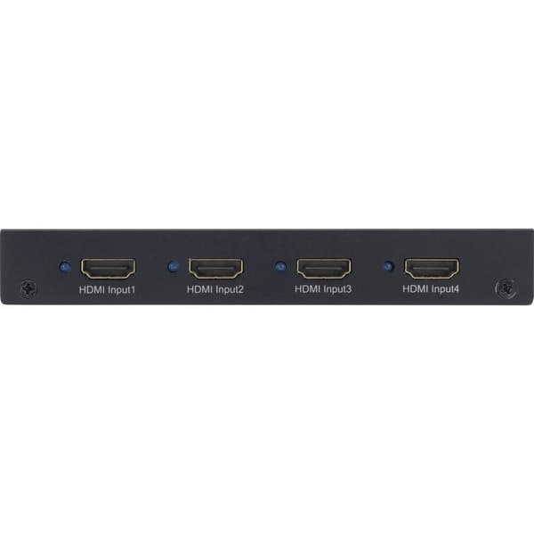 SpeaKa Professional SP-HDS-QMV100 4 Port HDMI Quad Multi-Viewer med fjärrkontroll Full HD 1080p @ 60 Hz
