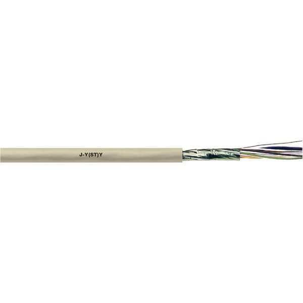 LAPP 1591301/50 Telefonkabel J-Y(ST)Y 2 x 2 x 0.6 mm Grå 50 m