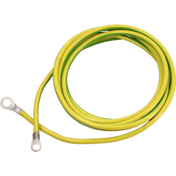 AS Schwabe 70869 As-schwabe jordningskabel 3m gul/grön 3 m H07V-K 16 mm Innehåll: 1 st