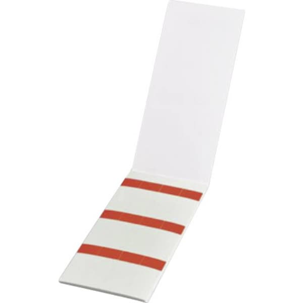 HellermannTyton 598-31402 HSMB-C3-1402-RD Kabel-etikett Helasign 19.05 x 25.40 mm Färg märkningsfält: Röd Antal etikett