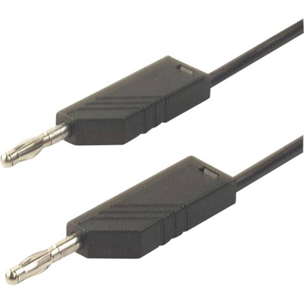 SKS Hirschmann CO MLN 100/2,5 Mätledning Laminerade stickdon 4 mm Laminerade stickdon 4 mm 1.00 m Svart 1 st