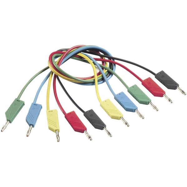 SKS Hirschmann CO MLN 200/1 Mätledning Laminerade stickdon 4 mm Laminerade stickdon 4 mm 2.00 m Blå 1 st