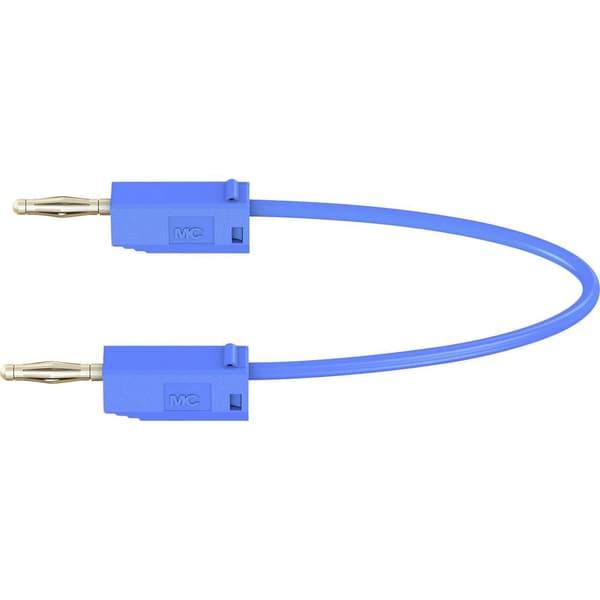Stäubli LK205 Mätledning Laminerade stickdon 2 mm Laminerade stickdon 2 mm 15.00 cm Blå 1 st