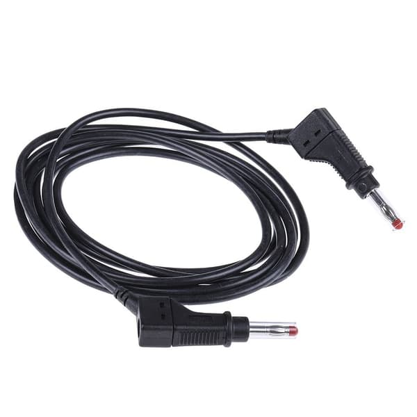 Stäubli XZG425/SIL Säkerhets-mätledning Laminerade stickdon 4 mm Laminerade stickdon 4 mm 2.00 m Svart 1 st