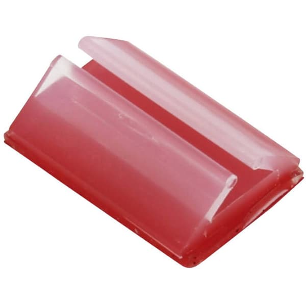 Conrad Components Kabelhållare självhäftande 1386626 Bunt Ø-område 2.50 till 3.50 mm Transparent 1 st