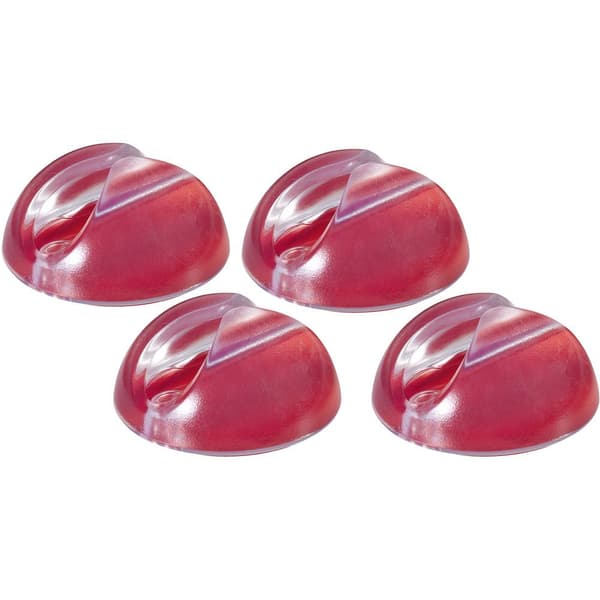 Conrad Components SWC-10TT-4P Kabelhållare självhäftande 1386632 Bunt Ø-område 10 mm (max) Transparent 4 st