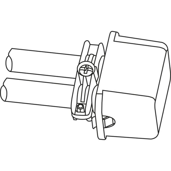 Relicon by HellermannTyton 435-01653 RELILIGHT V31.5 U1 PA66V0 BK10 Kabelmuff Kabel-Ø-område: 8 - 10 mm Innehåll: 1 st