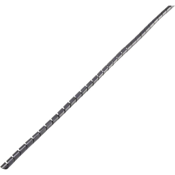 Conrad Components CG6-Black Spiralslang 4 till 50 mm Svart 5 m
