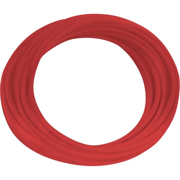 BKL Electronic 1502010/10 Flätad kabel H05V-K 1 x 0.75 mm² Röd 10 m