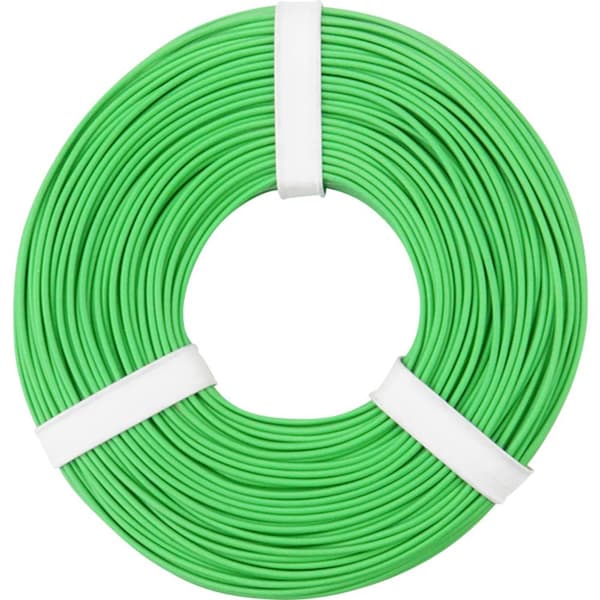 Donau Elektronik 125-054 Flätad kabel 1 x 0.25 mm² Grön 50 m