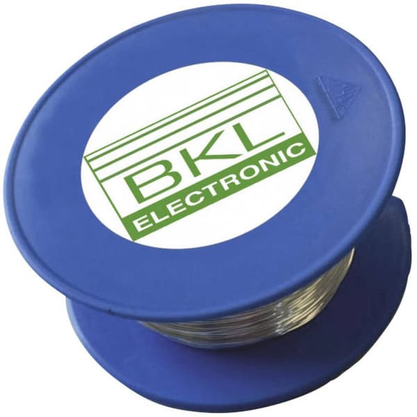 BKL Electronic Koppartråd Ytter-Ø (utan isolerande lack): 0.60 mm 120 m