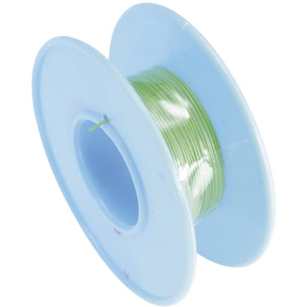 TRU COMPONENTS 1566855 Lindningstråd Wire Wrap 1 x 0.13 mm² Grön 15 m