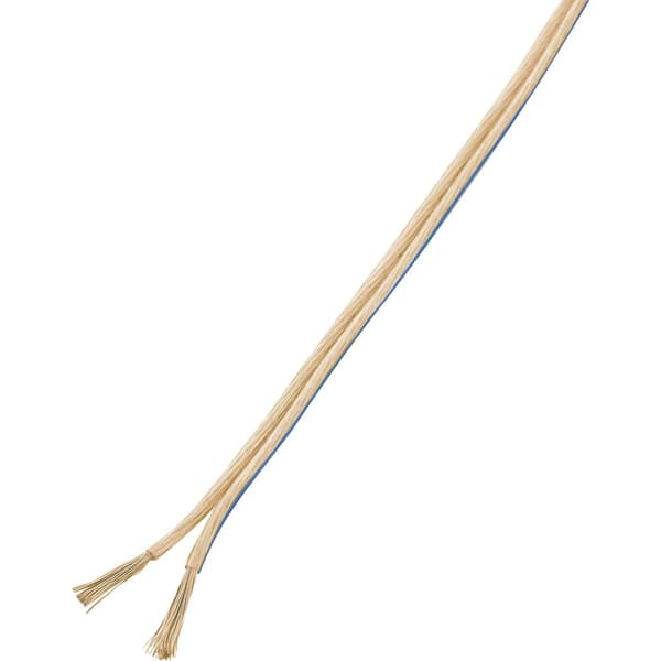 TRU COMPONENTS 1568258 Högtalarkabel 2 x 1.5 mm² Transparent 10 m