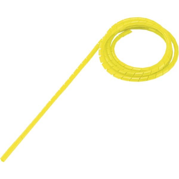 TRU COMPONENTS 1570259 WB-0203 Spiralslang 2 till 25 mm Gul 5 m