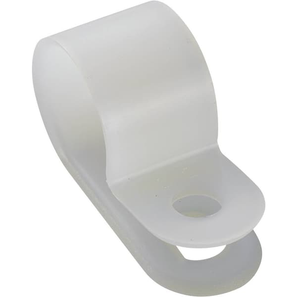 TRU COMPONENTS Fästklämma skruv 532032 Bunt Ø-område 12 mm (max) Natur 25 st